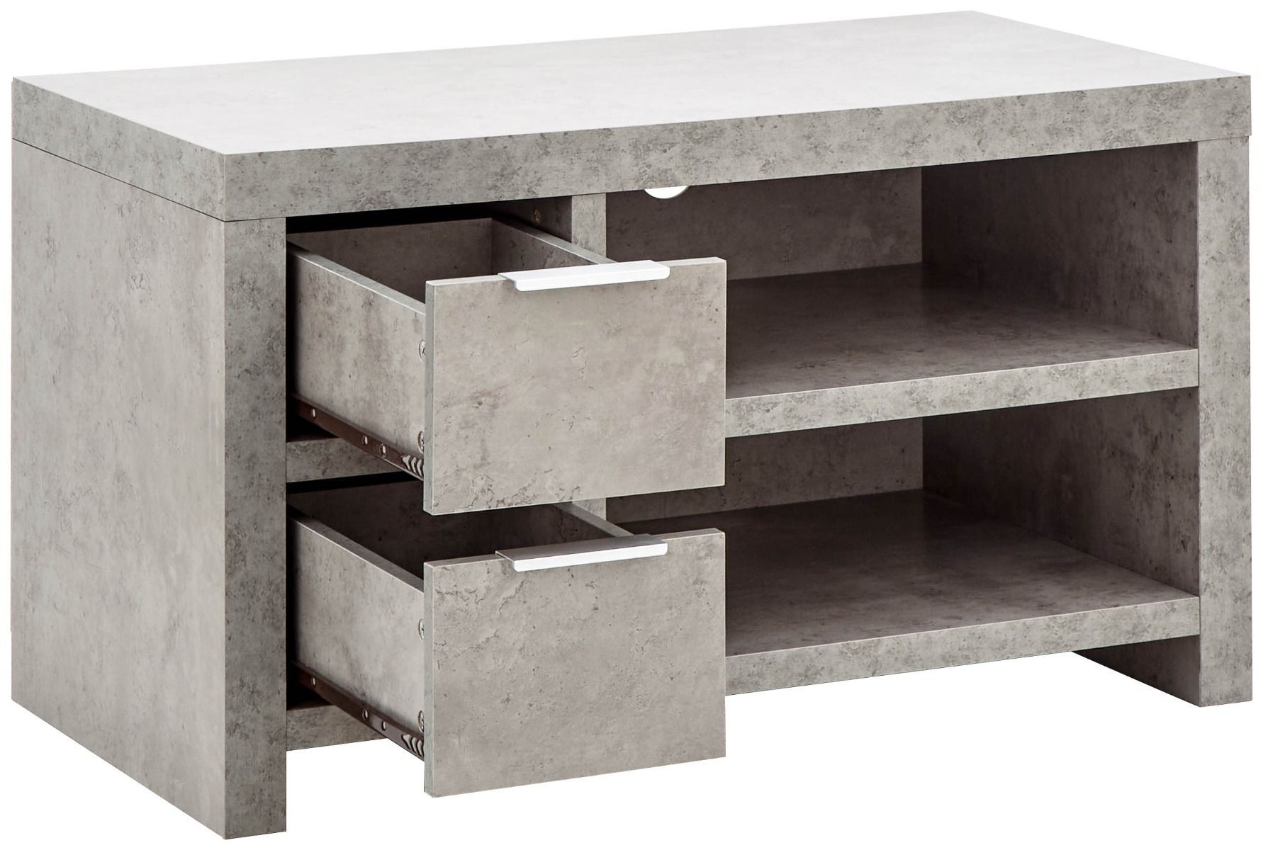 Glasgow 4Pc Living Room Furniture Set Concrete