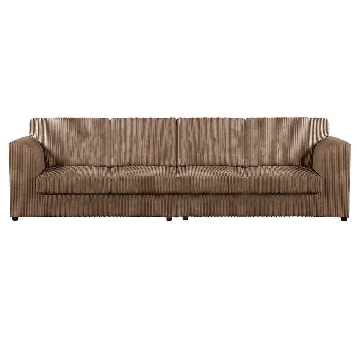 Oxford Luxury Fullback Jumbo Cord Seater Sofa Coffee and Other