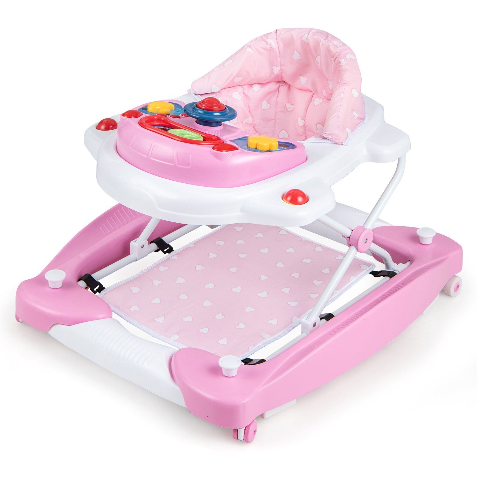 Baby Walker in Adjustable Baby Walker Folding Baby Activity
