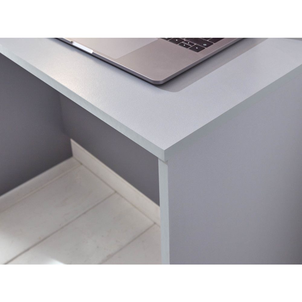 PIRO Simple Design Computer Desk - Grey