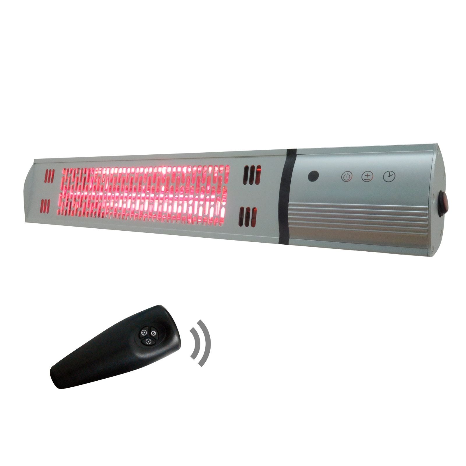 1500W Wall Mounted Infrared Halogen Patio Heater