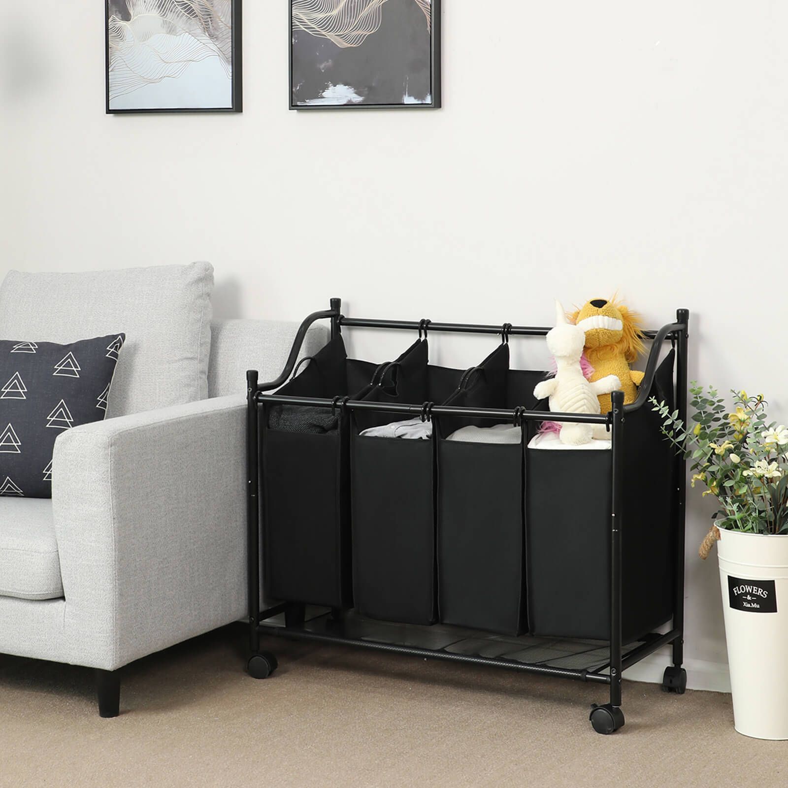 Laundry Sorter Trolley