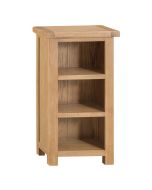 Classic Narrow Bookcase - Medium Oak Finish