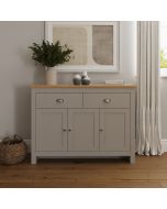 LANCASTER Large Sideboard Grey