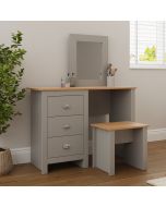 LANCASTER Dressing Table Set - Grey