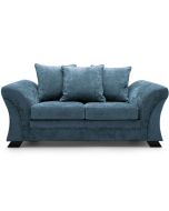 Lloyd Crushed Chenille 2 Seater - Dark Blue
