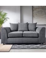 Jasmine Jumbo Cord 2 Seater Sofa - Grey