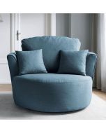 CHARMAINE Swivel Chair - Teal