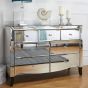 Birlea Palermo Mirrored 3+4 Drawer Storage Chest - Mirrored