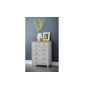 Richmond 4+2 Drawer Chest - Grey