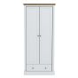Devon 2 Door Wardrobes - White