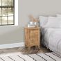 Classic Design Hampstead 2 Drawers Bedside Table - Oak