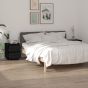Bedside Cabinets 2 pcs Black 40x35x50cm Solid Wood Pine