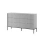 Grey Chest of Drawers - NOVAR Extra Large Chest  6 Drawers