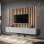 ALVENTO TV Unit Pearl Grey 180cm