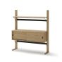OLIVANNE Low Bookcase Oiled Oak 108cm