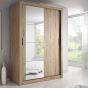 Artimas VI - 2 Sliding Door Wardrobe 120cm - Oak Shetland