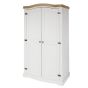 Corona 2 Door Wardrobe - White