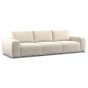 3 Seater Sofa - GRAZ Fabric Ivory
