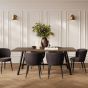 LUCIEN Wooden Dining Table - Coffee