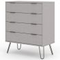 Augusta Grey 4 Drawer Chest of Drawers