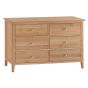 Norwich 6 Drawer Chest - Oak