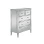 Birlea Valencia Mirrored 3+2 Drawer Storage Chest