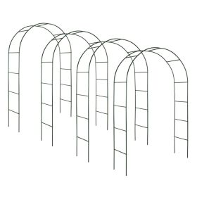 Climbing Plants Arches Set of 4 - Green Colour