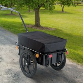 Bicycle Trailer Luggage Carrier - Black