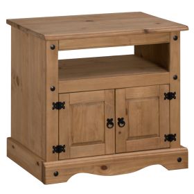 Corona Solid Pine TV Unit Cabinet Stand - Mexican Style 