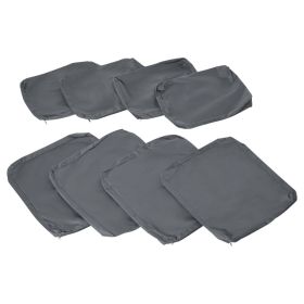 Garden Furniture Replacement Cushion Cover Seat Cover - Dark Grey