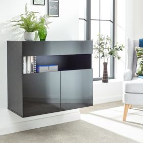 Galicia Sideboard With Led Black