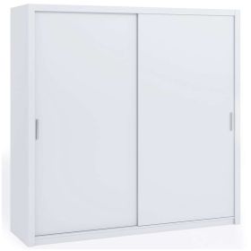 Bonito Sliding Door Wardrobe - 220 White