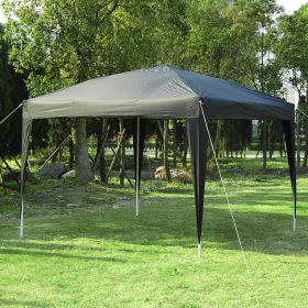 Modern Garden Gazebo Party Tent  3/3m - Black