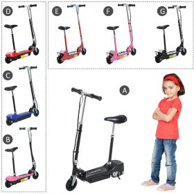 Kids Electric E Scooter With Steel And Plastic Option 120W To 500W - 4 Colours