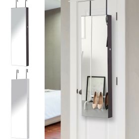 Wall Mounted Mirror With Lockable Cabinet 6 Inner LED - 2 Colours