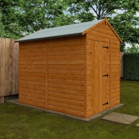 Preston Single Door Apex Shed without Window - 8 x 6Ft