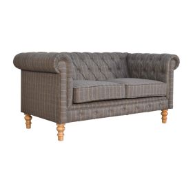 Chesterfield Upholstered Deep Button 2 Seater Sofa