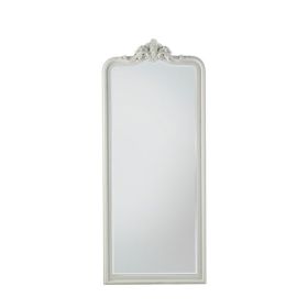 Swollo Leaner Mirror in Classic White Finish