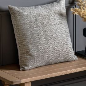 Tuskegee Soft Textured Chenille Cushion Cover - Taupe