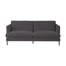 Hereford 3 Seater Sofa - Placido Nickel
