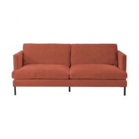 Hereford 3 Seater Sofa - Placido Terracotta