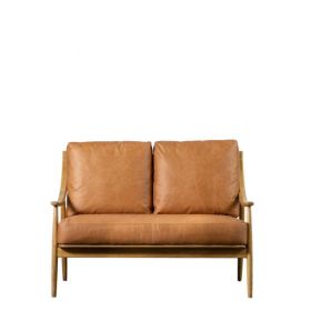 Glasgow 2 seater sofa - Brown