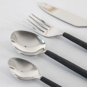 Sorex Cutlery Set of 16 - Black