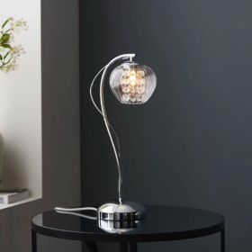 Hebron Table Lamp - Chrome