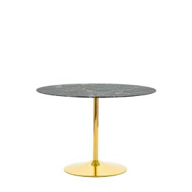 Norwich Dining Table - Black and Gold
