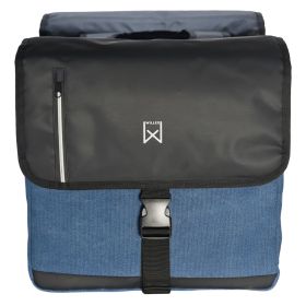 Willex Double Business Bag 46 L Black and Blue