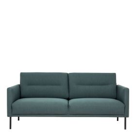 Larvik 2.5 Seater Sofa - Dark Green, Black Legs - Soul Dark Green, Black Legs