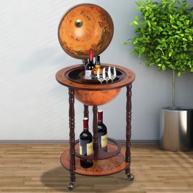 Globe Shaped Retro Style Drink Cabinet 