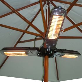 1500W Electric Parasol Mounted Infrared Heater